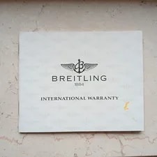 Breitling — Breitling, Original Booklet - Chronomat Warranty, Navitimer — Watch — resale