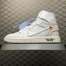 Off-White — Nk AJ1 Retro Virgil Abloh Archive Alaska Off-white 2026 -100 — Sneaker — resale