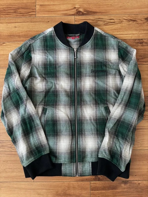 Supreme — Supreme Shadow Plaid Bomber — Handbag — resale