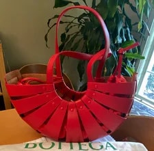 Bottega Veneta — Bottega Veneta Crescent , Drawstring w/Dust , Never Carried. — Handbag — resale