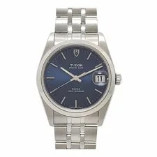 Tudor — Tudor Prince Date Blue Dial 74000N Automatic Stainless Steel — Watch — resale