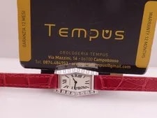 Cartier — Cartier Lanieres Hexagonal 2560 18KT White Gold Factory Diamonds — Watch — resale