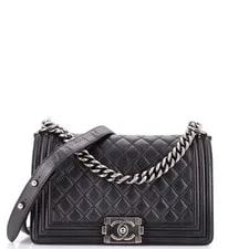 Chanel — Chanel So Boy Flap Old Medium — Handbag — resale
