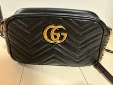 Gucci — Gucci GG Marmont Camera Gift Present 0414b — Handbag — resale