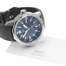 IWC — IWC Aquatimer Expedition Jacques-yves Cousteau IW329005 44mm SS Navy #C18631 — Watch — resale