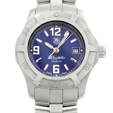 Tag Heuer — TAG Heuer Seychells WN131D Date 200m Blue SS Steel Quartz — Watch — resale