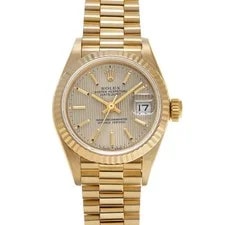 Rolex — Rolex Datejust 69178 26mm Yellow Gold Silver #WW1142 — Watch — resale