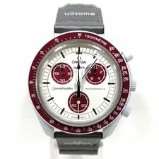 Omega — Switch X Omega Xswatch Mission To Pluto Dark Red × Light Gray — Watch — resale