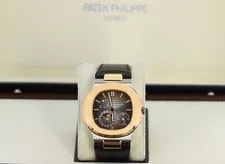 Patek Philippe — Patek Philippe Nautilus Power Reserve Moonphase 5712GR-001 Rose Gold &White Gold — Watch — resale