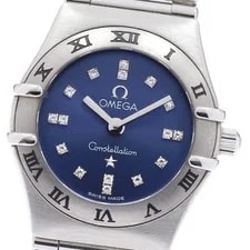 Omega — Omega 1563.86 Constellation Mini Cindy Crawford Quartz G0428 — Watch — resale