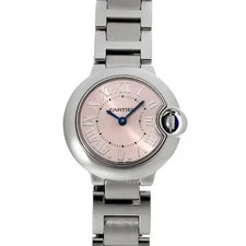 Cartier — Cartier Mm W6920038 ( 3009) 28mm Stainless Steel Pink #WW3681 — Watch — resale
