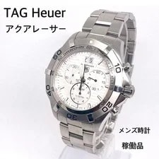 Tag Heuer — Tag Heuer Aquaracer Chronograph White Dial Working Item — Watch — resale