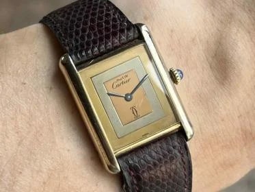 Cartier — Cartier Must Tank LM Trinity Art Deco Manual Winding - Movement Overhauled - $2050 — Watch — resale