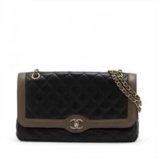 Chanel — Chanel Matelasse Single Flap Double Chain X Metal — Handbag — resale