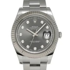 Rolex — Rolex DatejustII 116334G 41mm Stainless Steel Gray #WW5048 — Watch — resale