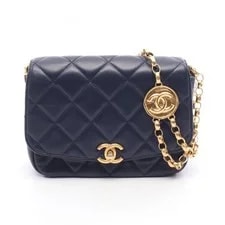 Chanel — Chanel Matelasse Small Flap Chain Crossbody GHW — Handbag — resale