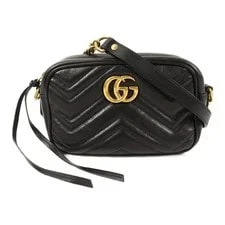 Gucci — Gucci GG GHW GG Marmont Mini Chain 448065 — Handbag — resale