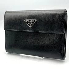 Prada — Prada Tri Fold Wallet Triangle — Handbag — resale