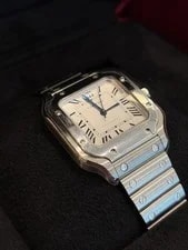 Cartier — Cartier Santos Medium Stainless Steel WSSA0029 — Watch — resale