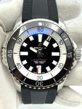Breitling — eLive- Breitling Superocean Automatic 46mm Black Dial Rubber A17378 Unworn 2026 — Watch — resale