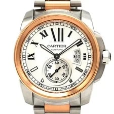 Cartier — Authentic Cartier Calibre de LM PG Combination W7100036 SSxPG Mechan... — Watch — resale