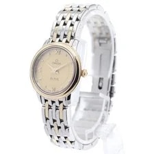Omega — Omega DE Ville Prestige 424.20.24.60.58.001 24mm SS Gold #C7997 — Watch — resale