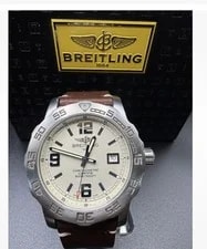 Breitling — Breitling , A74387 Colt 44, White Dial, Case & Papers — Watch — resale