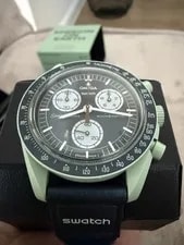 Omega — Omega X Swatch Bioceramic Moonswatch Mission ON Earth SO33G100 — Watch — resale