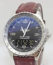 Breitling — 1998 Steel Breitling Professional Chronospace Quartz A56012.1 - 41.5mm — Watch — resale