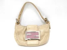 Fendi — Fendi Mamma Baguette Mini Croissant Buckle — Handbag — resale