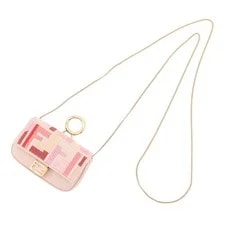 Fendi — Fendi Nano Baguette Charm Chain Crossbody Good Condition — Handbag — resale
