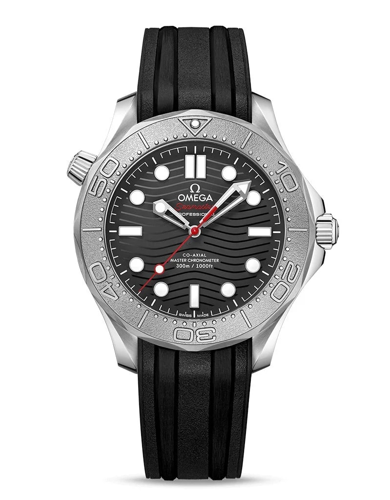 Worldofluxuryus — Omega Seamaster Diver Chronometer Stainless Steel & Titanium — Watch — resale