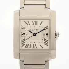 Cartier — Cartier Tank Francaise LM WSTA0067 SS AT Silver-Face — Watch — resale