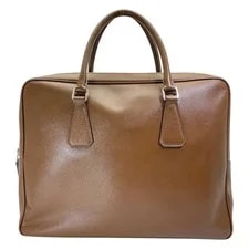 Prada — Prada Triangle Logo Business Bag Briefcase Handbag — Handbag — resale