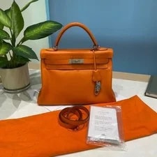 Hermès — Hermes Kelly 32 Palladium Top Handle — Handbag — resale