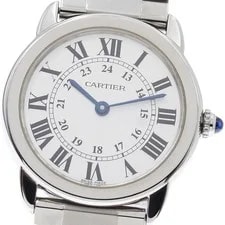 Cartier — Cartier Ronde SoloSM W6701004 Silver Dial Quartz Watch_941905 — Watch — resale