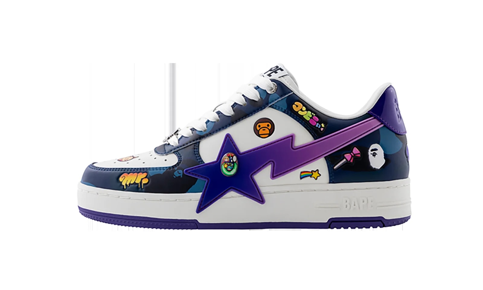 BAPE — Bape Sta "Mr. KaiKai Kiki" MJX4ULME — Sneaker — resale
