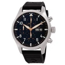 IWC — IWC Pilots Chronograph Apxgp Automatic Black Dial IW378009 — Watch — resale