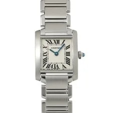 Cartier — Cartier Tank Francaise SM W51008Q3 Silver 738042 — Watch — resale