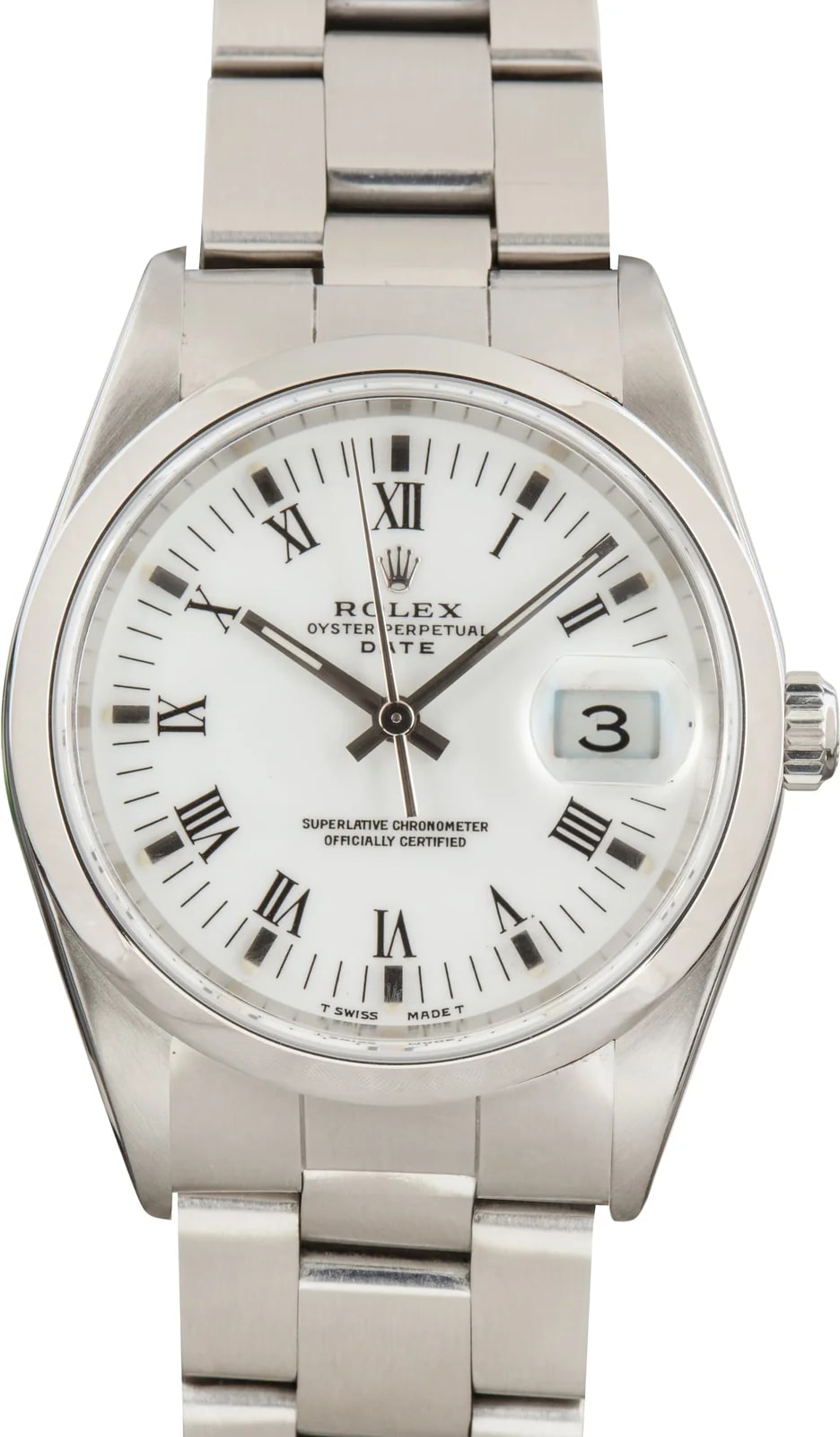 Rolex — Rolex Date Ref 15200 White Dial — Watch — resale