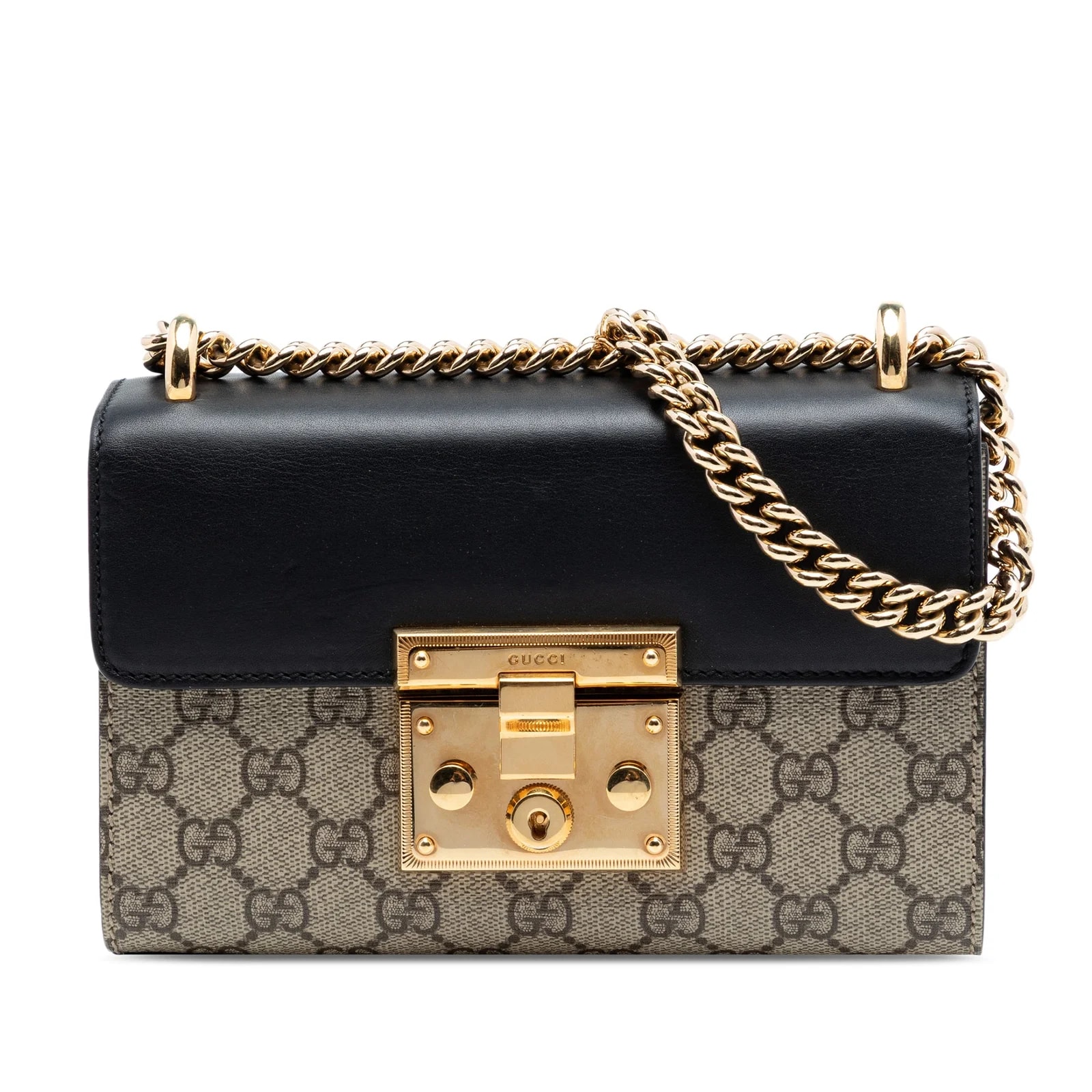 Gucci — Web Padlock Crossbody — Handbag — resale