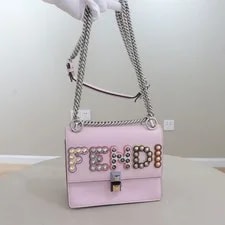 Fendi — Fendi Kan I Light Studded Small Crossbody — Handbag — resale