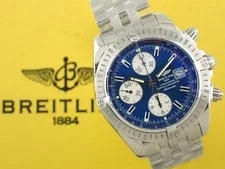 Breitling — Breitling A1335611/C645 A13356 Chronomat Evolution Automatic Blue SS — Watch — resale