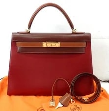 Hermès — Hermes Kelly 32 HD 2 Way Calf 556462 — Handbag — resale