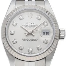Rolex — Rolex Datejust 10P Diamond 79174G(Y) K18WG/Stainless Steel Wome... — Watch — resale