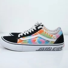 Vans — ’S Vans X Santa Cruz Old Skool Pro Limited Edition Tie Dye Skate Shoes — Sneaker — resale