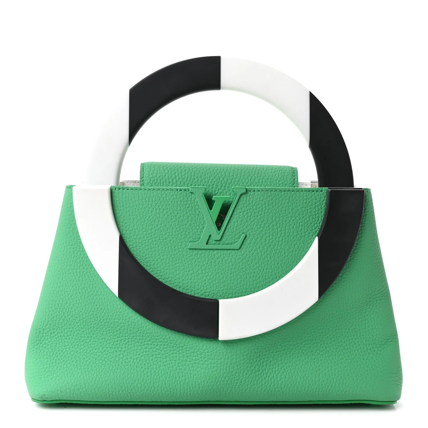 Louis Vuitton — Taurillon Daniel Buren Artycapucines — Handbag — resale