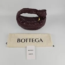 Bottega Veneta — Bottega Veneta Mini Jodie $3100 Madder Top Handle New — Handbag — resale