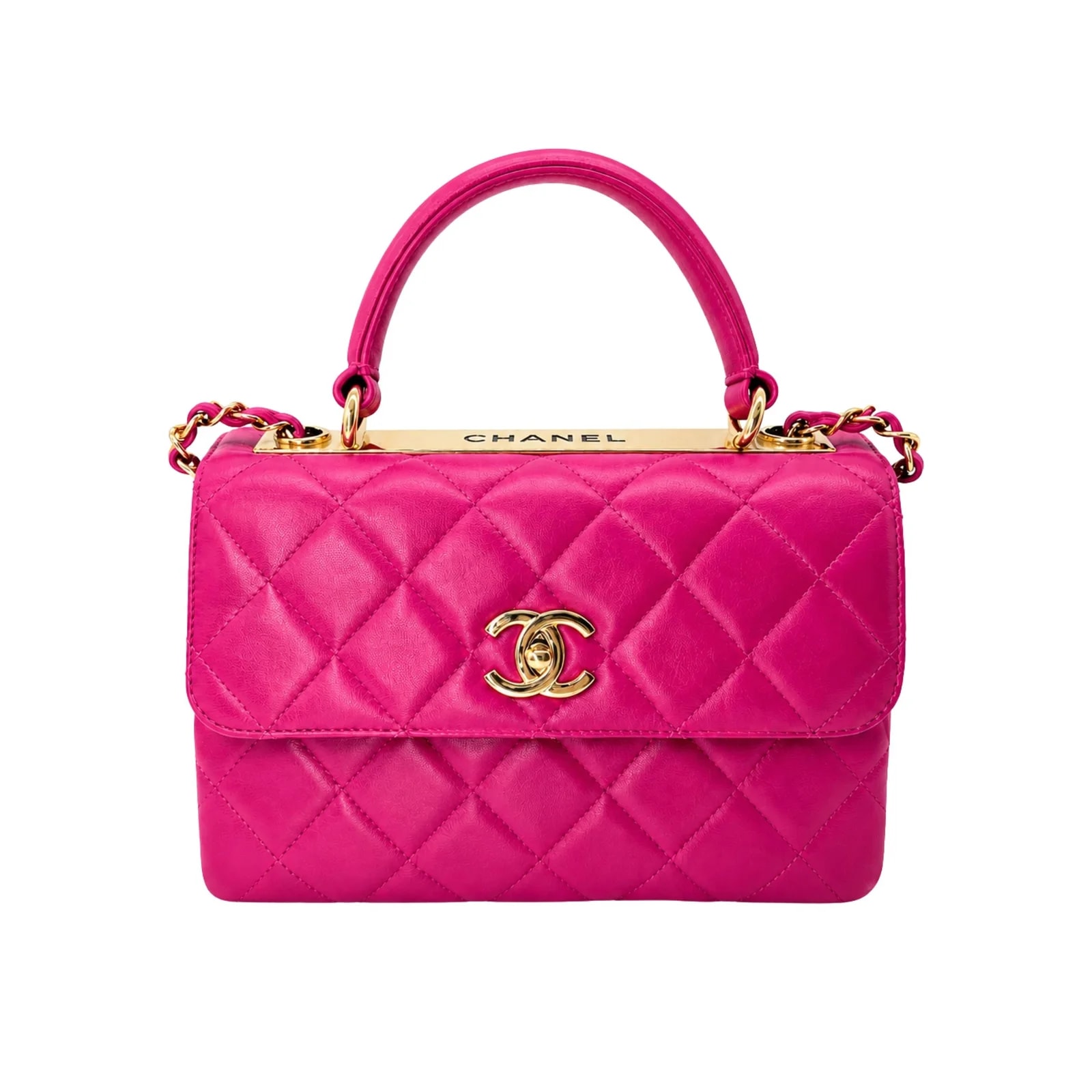 Chanel — Chanel Small Dark Flap — Handbag — resale
