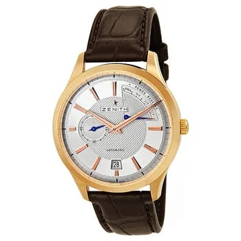 Zenith — Captain Power Reserve Automatic Silver Dial Brown Leather Watch 18.2120.685/02.C498 — Watch — resale